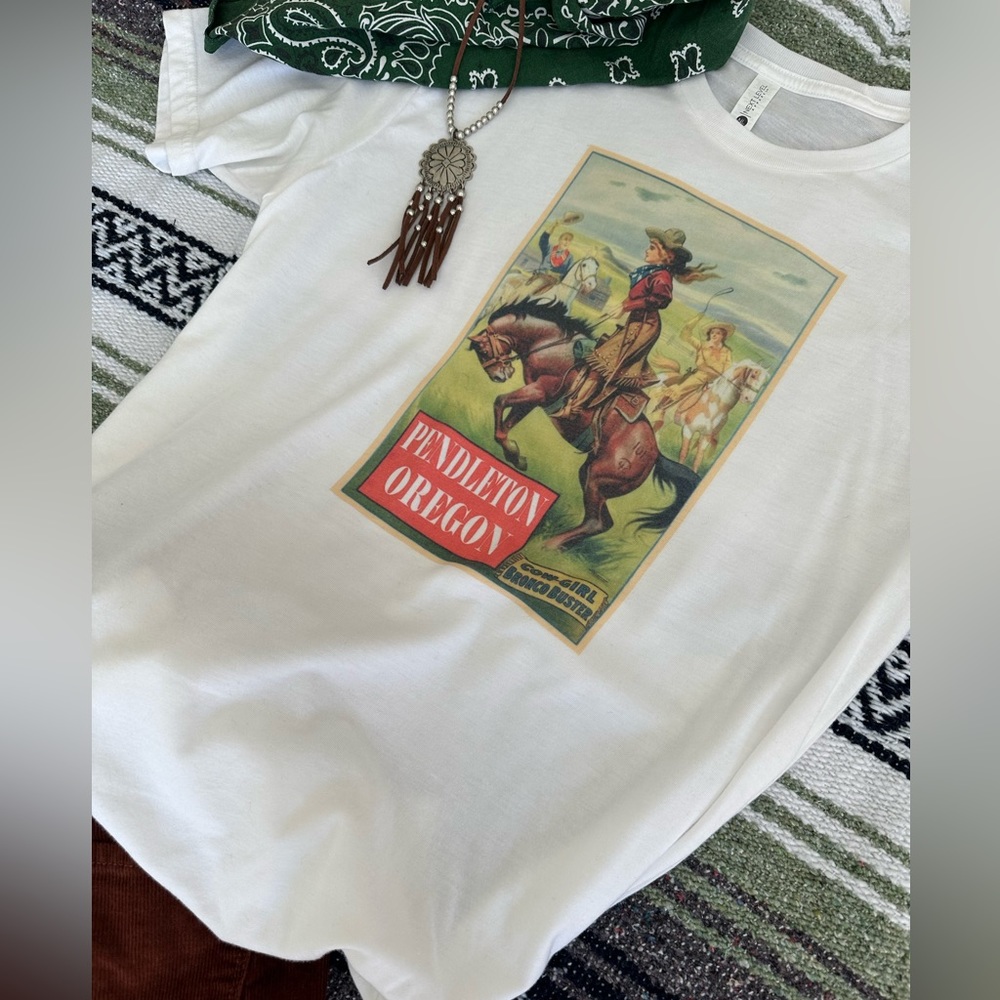 New western graphic tee